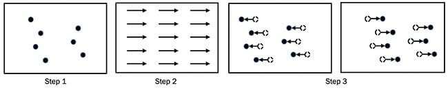 Figure 4. The principle of generating a data set for training of the deep neural network. Courtesy of Microvec Pte. Ltd.