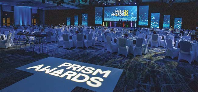  The Prism Awards took place on Feb. 5 during SPIE’s annual Photonics West conference. Courtesy of Joey Cobbs Photography.