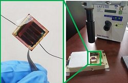 Humidity sensor combining variable filter and solar cells. Courtesy of Junsuk Rho, POSTECH.