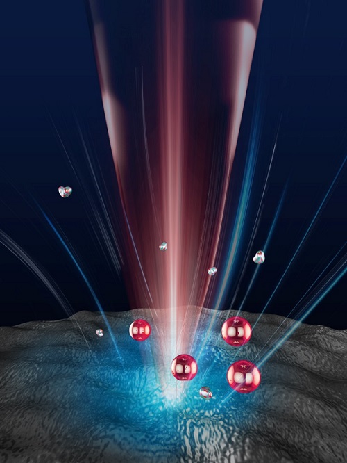 Optical tweezers use light to trap particles for analysis. A new breakthrough keeps those particles from overheating. Courtesy of the University of Texas at Austin