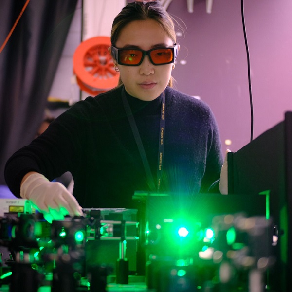 University of Technology Sydney PhD candidate Helen Zeng, pictured, and colleagues developed a high purity single photon source capable of room temperature operation, an important step toward practical applications of quantum technology. Courtesy of Helen Zeng, University of Technology Sydney.