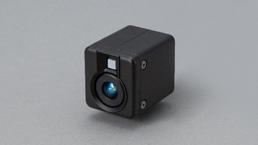 Prototype of the ToF sensor camera developed by Toppan and Brookman Technology. Courtesy of Toppan Inc.