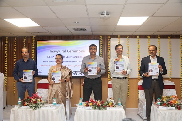 From left: Nagendra Krishnapura, Sunita Verma, Shri S Krishnan, V Kamakoti, and Kishore Kamath. Krishnapura and Kamakoti are both faculty at the Indian Institute of Technology Madras, while Verma is the group coordinator for the MeitY and Kamath is the vice president of R&D for Intel’s Silicon Photonics Product Division, USA. Courtesy of the Indian Press Information Bureau.