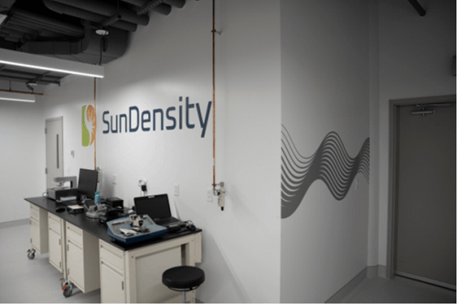 SunDensity’s new R&D facility in downtown Rochester. Courtesy of Empire State Development.