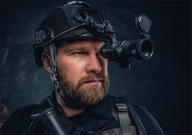 Night vision system that uses IR glass. Courtesy of SCHOTT North America.