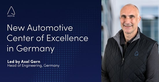 Head of engineering at Aeva’s German Automotive Center of Excellence Axel Gern. Courtesy of Aeva. 