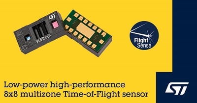 STMicroelectronics Multizone Time-of-Flight Sensor
