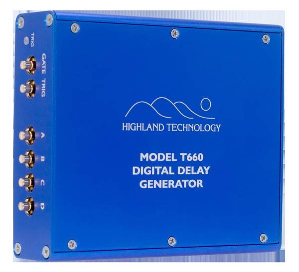 Highland Technology - T660 Four Channel Digital Delay/Pulse Generator