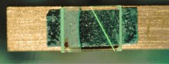 Tungstate Laser Operates in Waveguide Mode