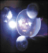 Pulse Delivered by Hollow Optical Fiber Creates Spark