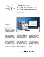 IL and PDL spectra with the N7786B Polarization Synthesizer and the N7700A Photonic Application Suite