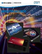 SPECTROSCOPY: MEASURING THE ABSORPTION SPECTRUM