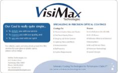 Specializing in Precision Optical Coatings