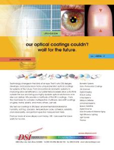 Our Optical Coatings