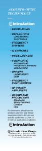 Acousto-Optic Technology