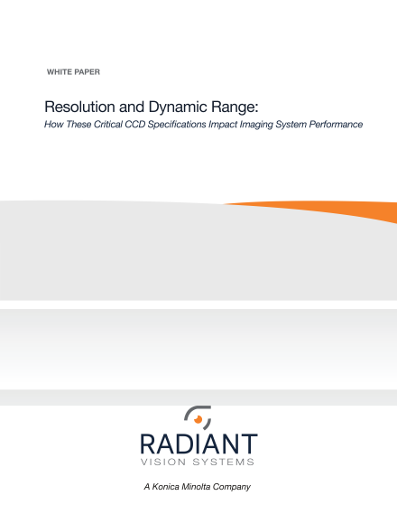 Resolution and Dynamic Range: How These Critical CCD Specifications Impact Imaging System Performance