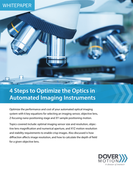 4 Steps to Optimize the Optics in Automated Imaging Instruments