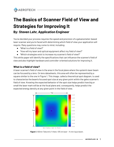 The Basics of Scanner Field of View and Strategies for Improving It