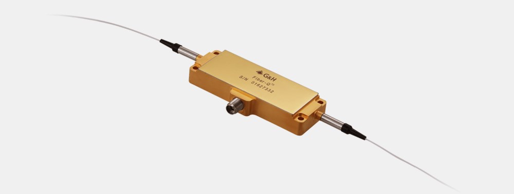 Fiber-Q PM 1550 nm 80MHz Hermetic Fiber-Coupled AOM