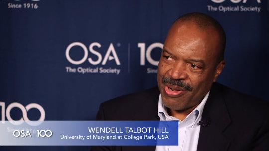 Wendell Talbot Hill, University of Maryland