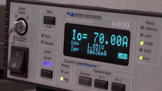 Arroyo Instruments - 4400 LaserSource and 5400 TECSource