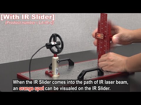 Light Aligner IR Slider to Check the Visuality and Align an Infrared Beam - SPECTROLIGHT Inc.