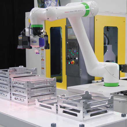 Machine Vision with Collaborative Robots