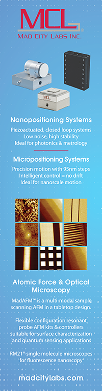 Mad City Labs Inc. Buyers' Guide Ad