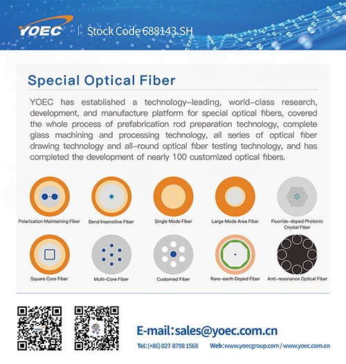 Yangtze Optical Electronic Co. Ltd. (YOEC) Buyers' Guide Ad
