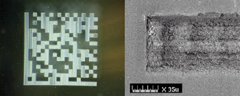 Lasers Target Glass Marking