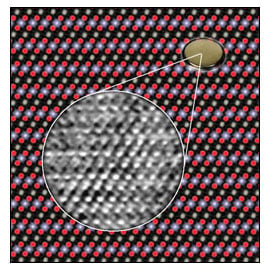 electron microscope images atom