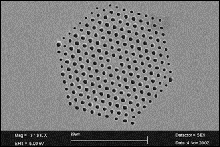 Photonic Crystal Fiber Laser Has Low Threshold, High Efficiency