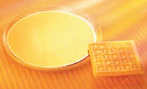 Nanopatterned wafers are diced into nano-optic chips for application in optical systems.