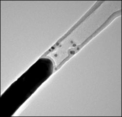 Strength of Nanotubes and Nanowires Combined in Hybrid