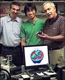 1st Live Cell Imaged in 3-D