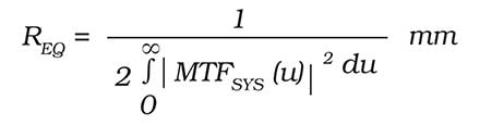 Camera Resolution Equation 1