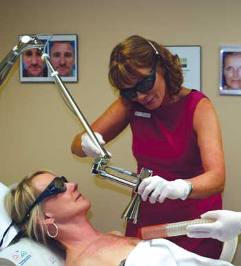 Dr. Cynthia Elliott, owner of a Clearwater, Fla.-based cosmetic medicine center