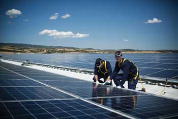 PV rooftop installation