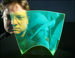 The world’s first flexible and completely transparent image sensor was developed at Johannes Kepler University Linz. 