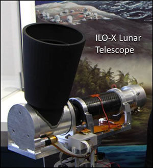 ILO-X flight engineering test unit, designed and built for the International Lunar Observatory Association by Moon Express Inc. 