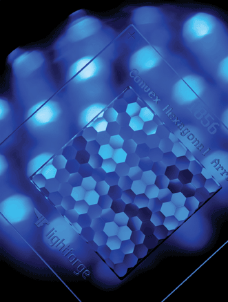 A representative hexagonal homogenizer