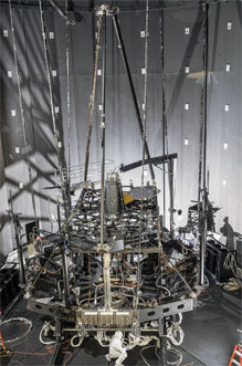 Webb Telescope Optics Undergo First Supercold Tests
