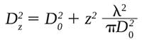 MeasuringSmallBeamMFD_OphirSpiricon_Equation1