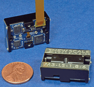 M3-LS all-in-one motion systems include a controller board that is integrated into the module.