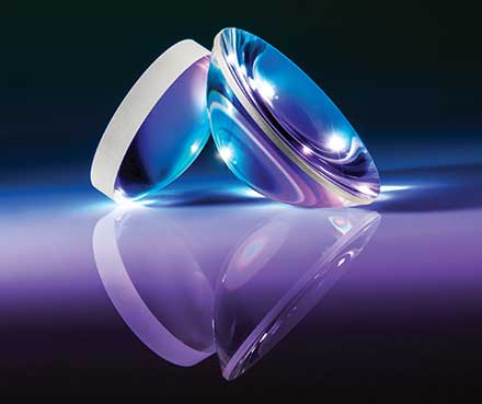 TechSpec® precision aspheric fused silica lenses are manufactured using precision grinding and polishing equipment. 