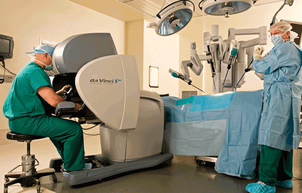 The da Vinci Surgical System was the first robotic surgery system approved by the FDA for general laparoscopic surgery.