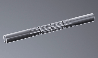 A laser-cut nitinol stent.