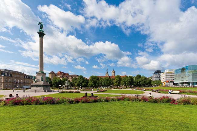 Palace Square, Stuttgart, Germany © Werner Dieterich