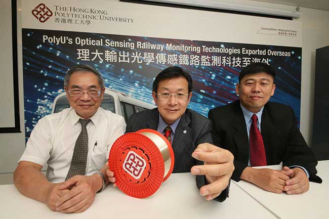 PolyU to Install Fiber Sensing Technology in Singapore Transit System