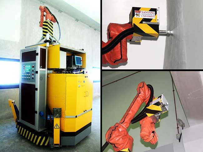 Autonomous Industrial Robot Paints With Precision